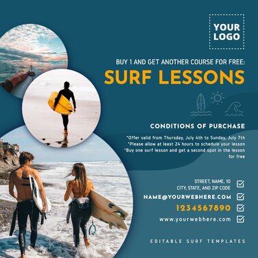 Edit a Surf banner