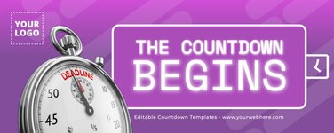 Edit a Countdown template