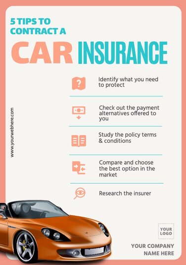 Auto Insurance templates to design ads