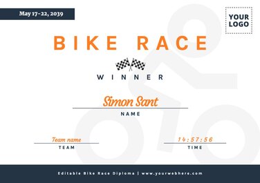 Edit a Bicycle Race banner