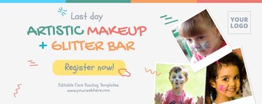 Edit a Face Paint flyer