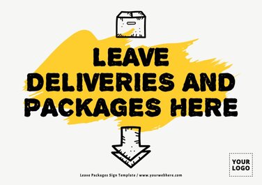 Edit a poster for Deliveries