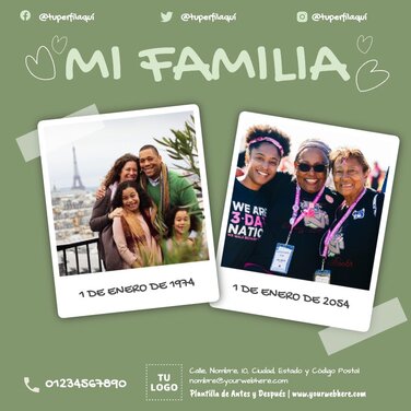 Edita flyers del Día de la Familia