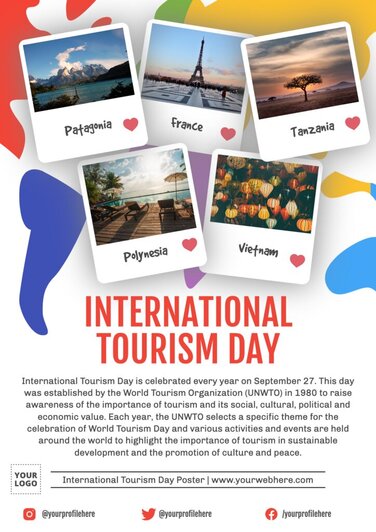 Edit a Tourism Day banner