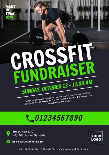 Edit a CrossFit poster