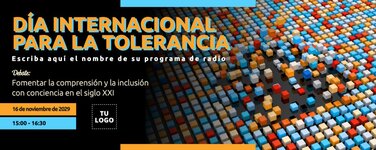 Edita un cartel de Tolerancia