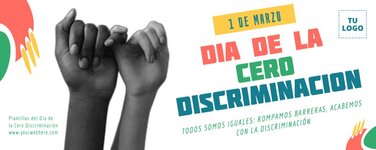 Edita un póster de Cero Discriminación