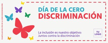 Edita un póster de Cero Discriminación