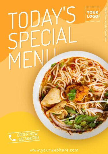 Edit a Special Dish banner