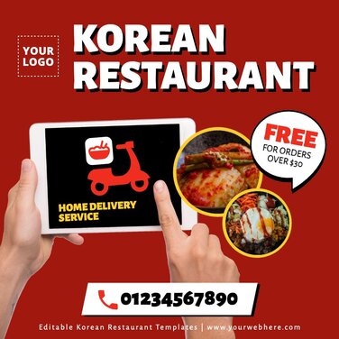 Edit a Korean menu