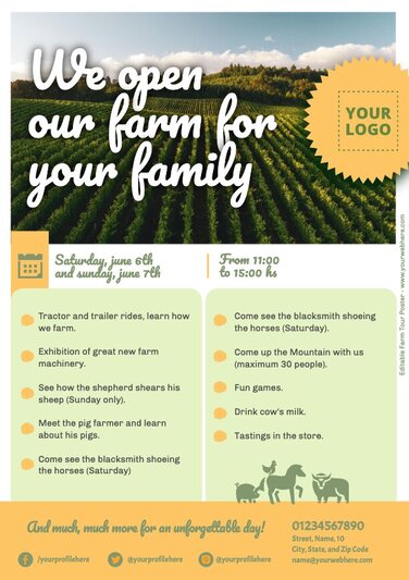 Edit a Farm flyer