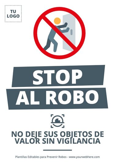 Edita un póster anti-robo