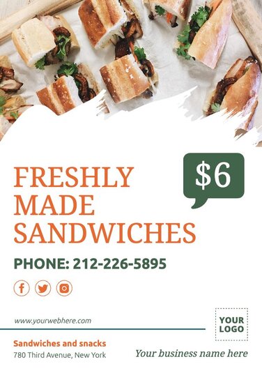 Edit a sandwich banner