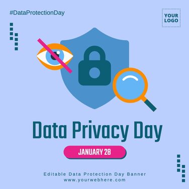 Edit a Data Privacy flyer