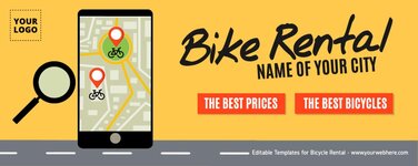 Edit a Bike Rental flyer