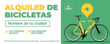 Edita un cartel de Bicicletas