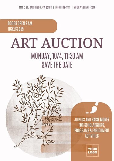 Edit a design for an auction