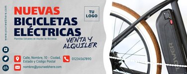 Edita un cartel de Bicicletas