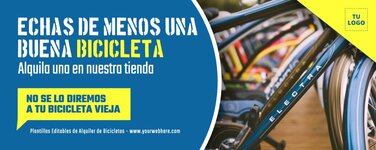 Edita un cartel de Bicicletas