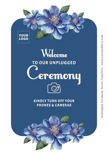 Edit Unplugged Ceremony cards
