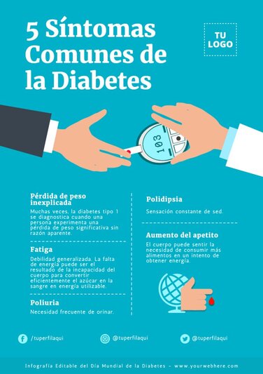 Edita un póster de Diabetes