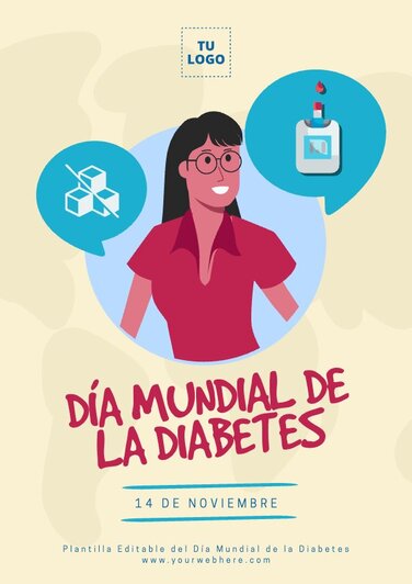 Edita un póster de Diabetes