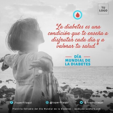 Edita un póster de Diabetes