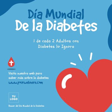 Edita un póster de Diabetes