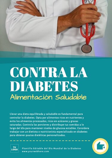 Edita un póster de Diabetes