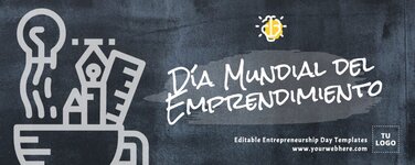 Edita un póster de Emprendimiento