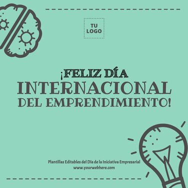 Edita un póster de Emprendimiento