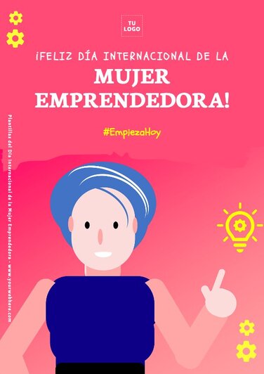 Edita un póster de Emprendimiento