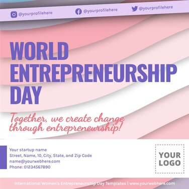 Edit a poster for Entrepreneurs