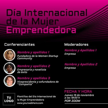 Edita un póster de Emprendimiento