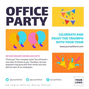 Edit a Company Party poster