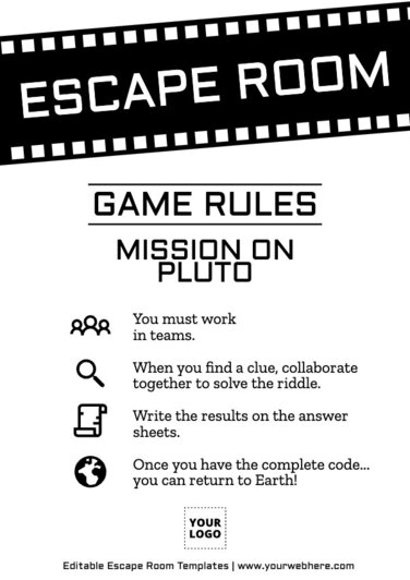 Edit a Escape Room template