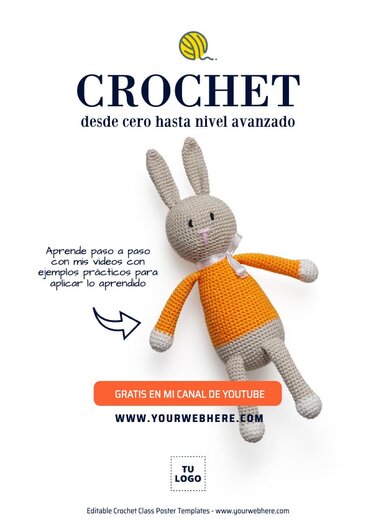 Edita un flyer de Crochet