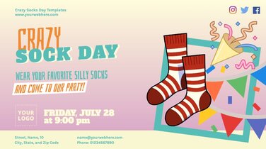Edit a Sock Day banner