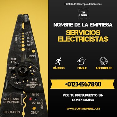 Edita un banner de Electricistas