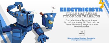 Edita un banner de Electricistas