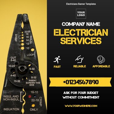 Edit an Electrician poster