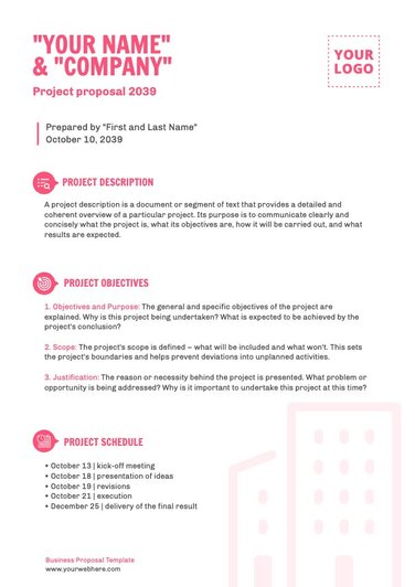Edit a Business Proposal