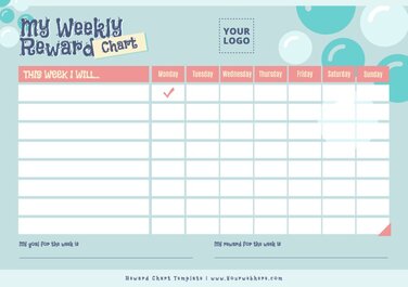 Edit a blank Behavior Chart