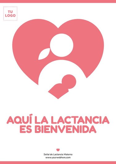 Edita un flyer sobre Lactancia