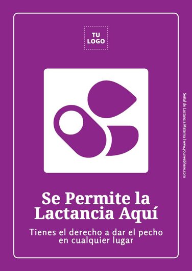 Edita un flyer sobre Lactancia