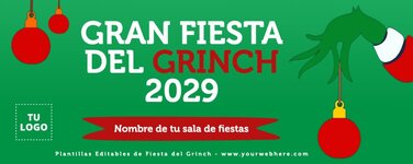 Edita una invitación del Grinch