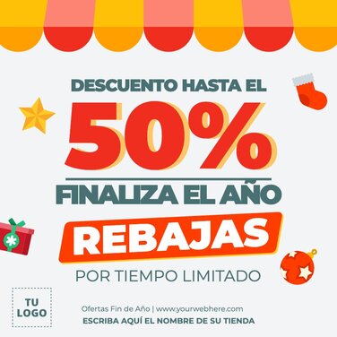 Edita un banner de Fin de Año