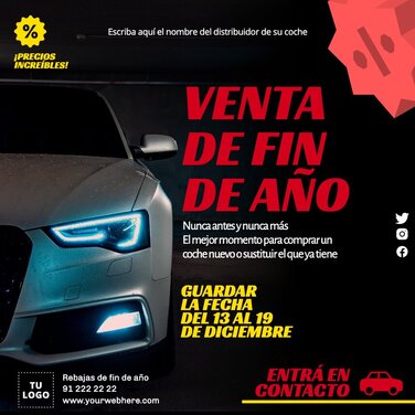 Edita un banner de Fin de Año