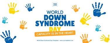 Edit a poster about Down Syndrome