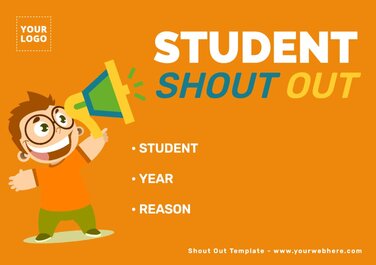 Edit a Shout Out banner